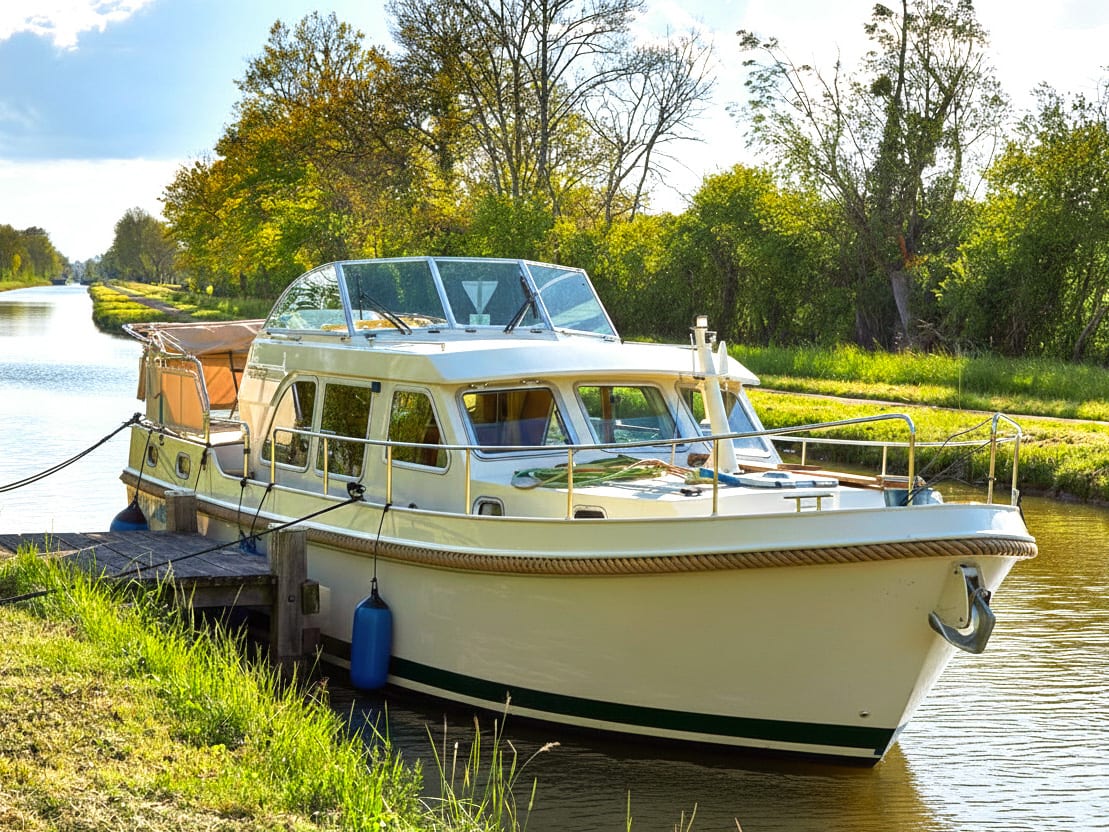 Cruiser Premium Steel 4/6 Pers. Linssen Grand Sturdy 34.9 moored at Corbigny