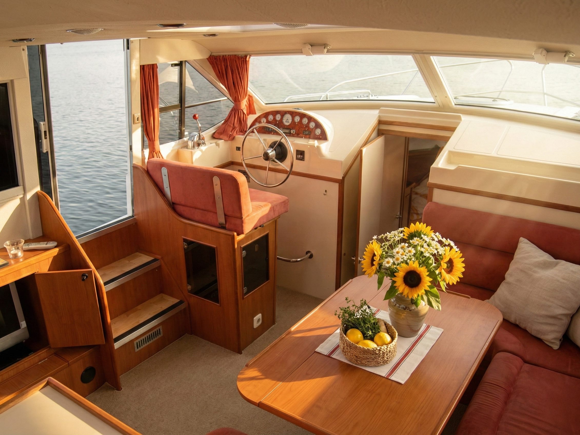 Cruiser Premium XL 4 Pers. Europa E.400 amarrado en Marina Fürstenberg
