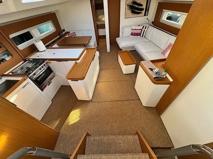 Premium First 53 moored at Lavrion / Olympic Marina