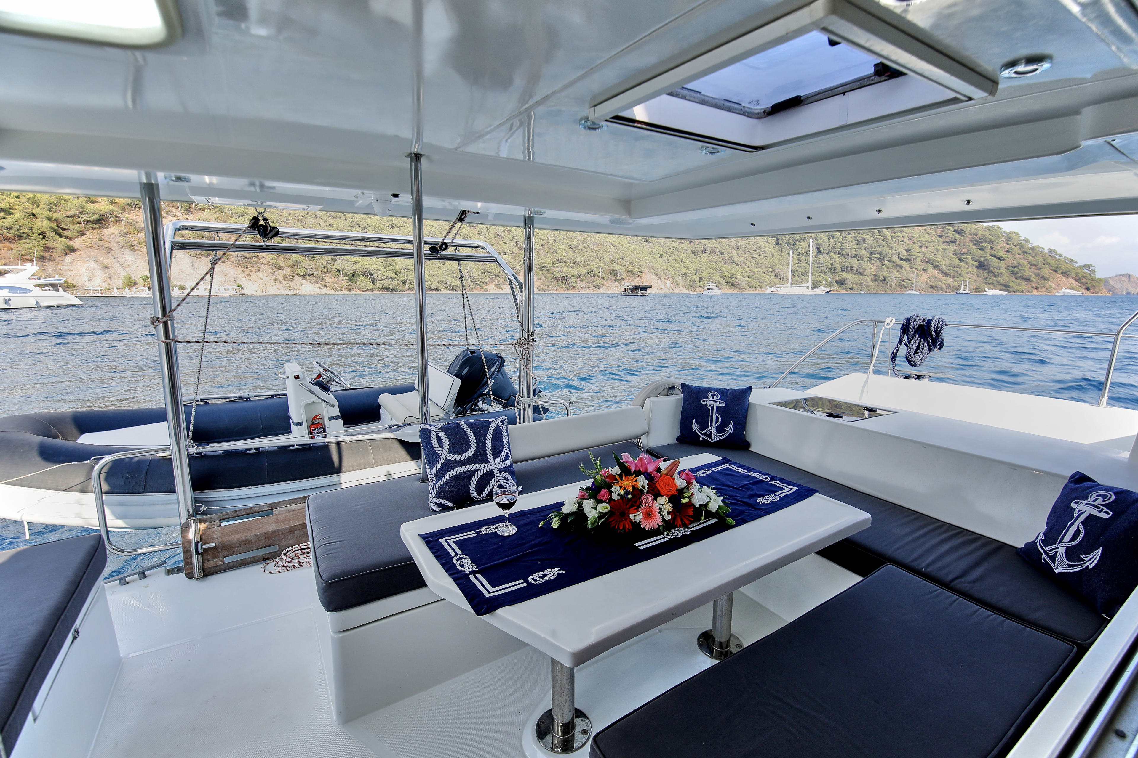 Deria Leopard 40 moored at Tivat / Porto Montenegro
