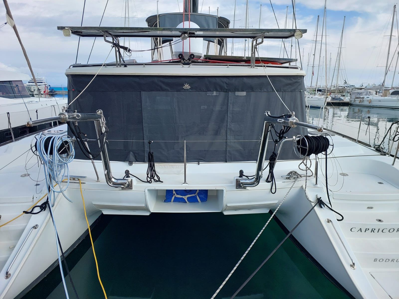 Premium Lagoon 440 moored at Marmaris / Adaköy Marina