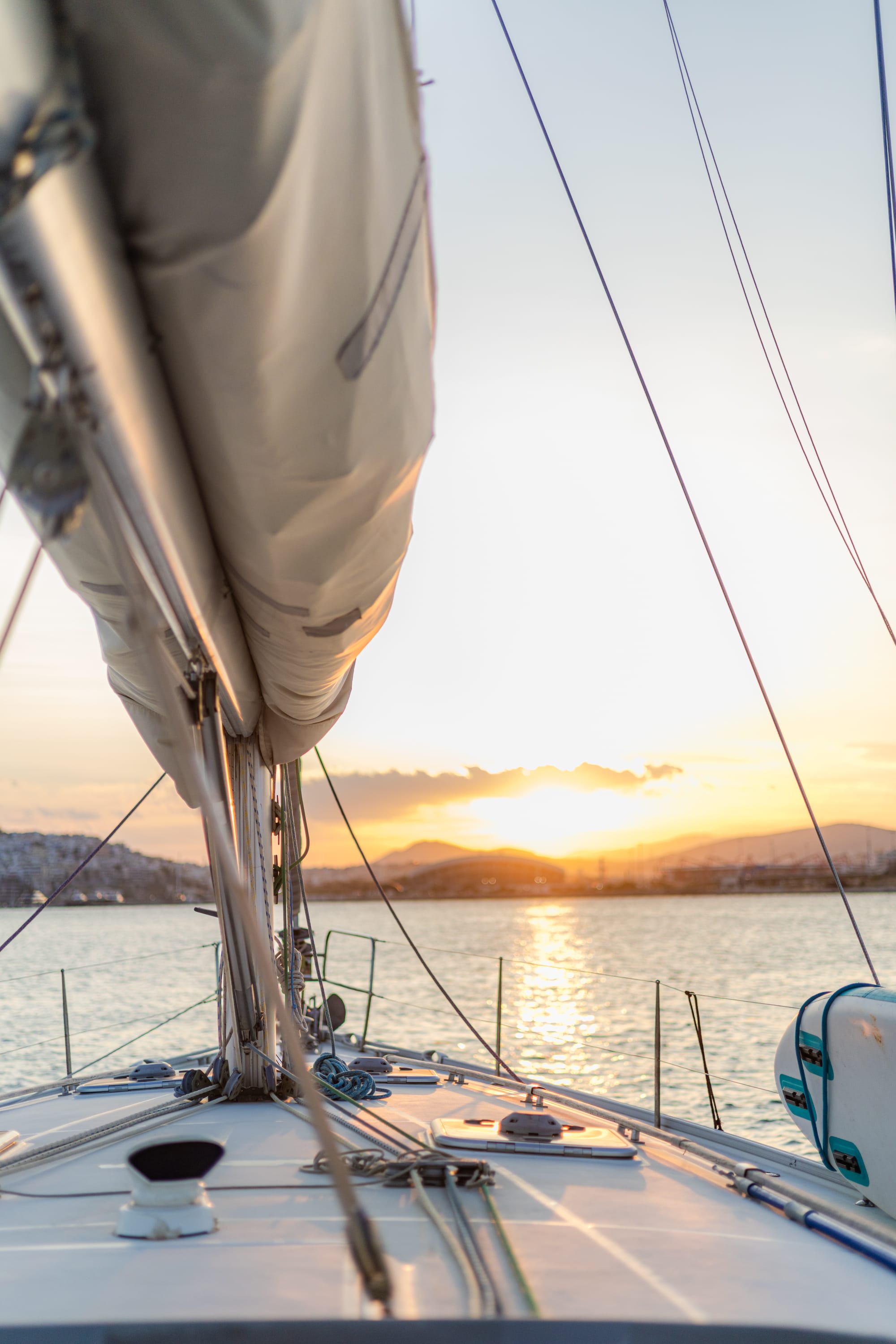 Elisavet Cyclades 50.5 vor Anker in Athens / Marina Delta Kallithea