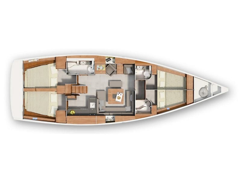 Caitlin of Lorne Hanse 455 amarrado en Marina Kos