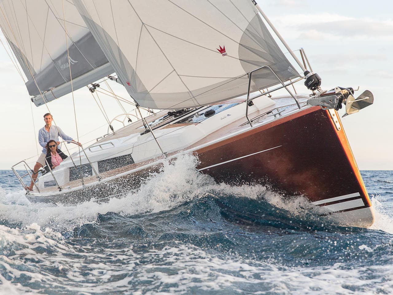 Atlas Hanse 388 amarrado en Orhaniye / Marti Marina
