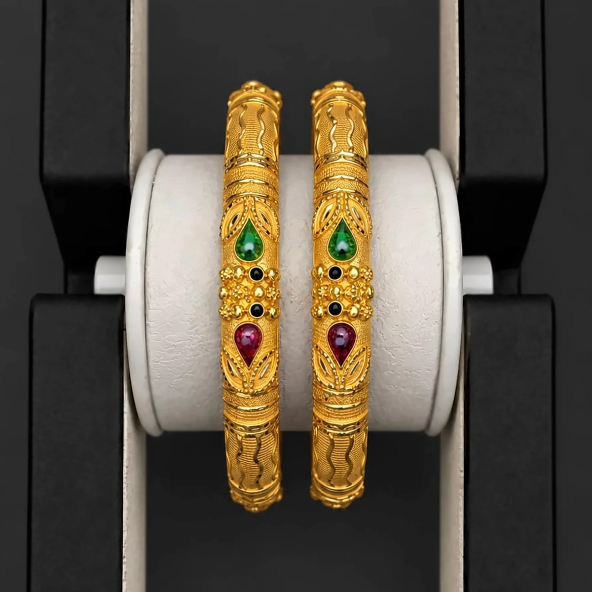 bangles-emerald-ruby-pair