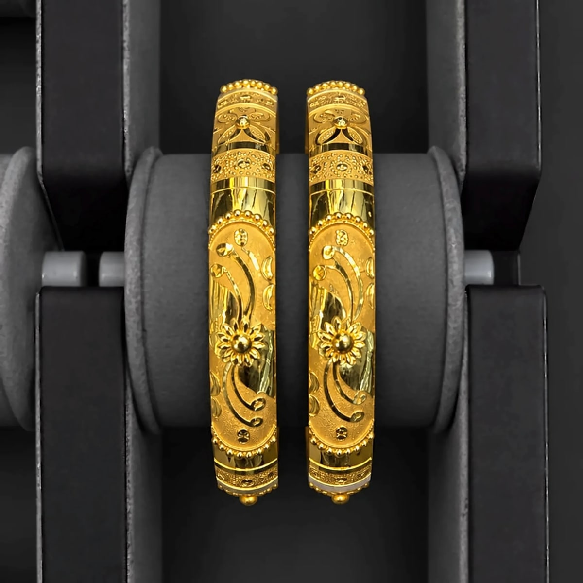 bangles-swirl-engraved-pair