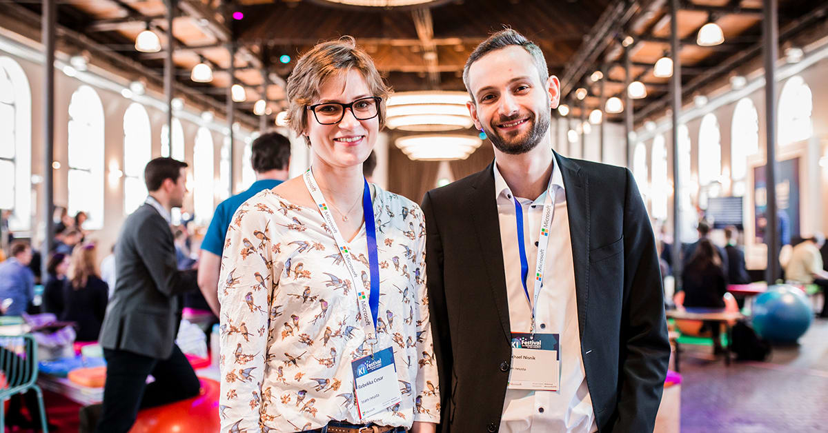 neusta Preisträger Rebekka und Michael
