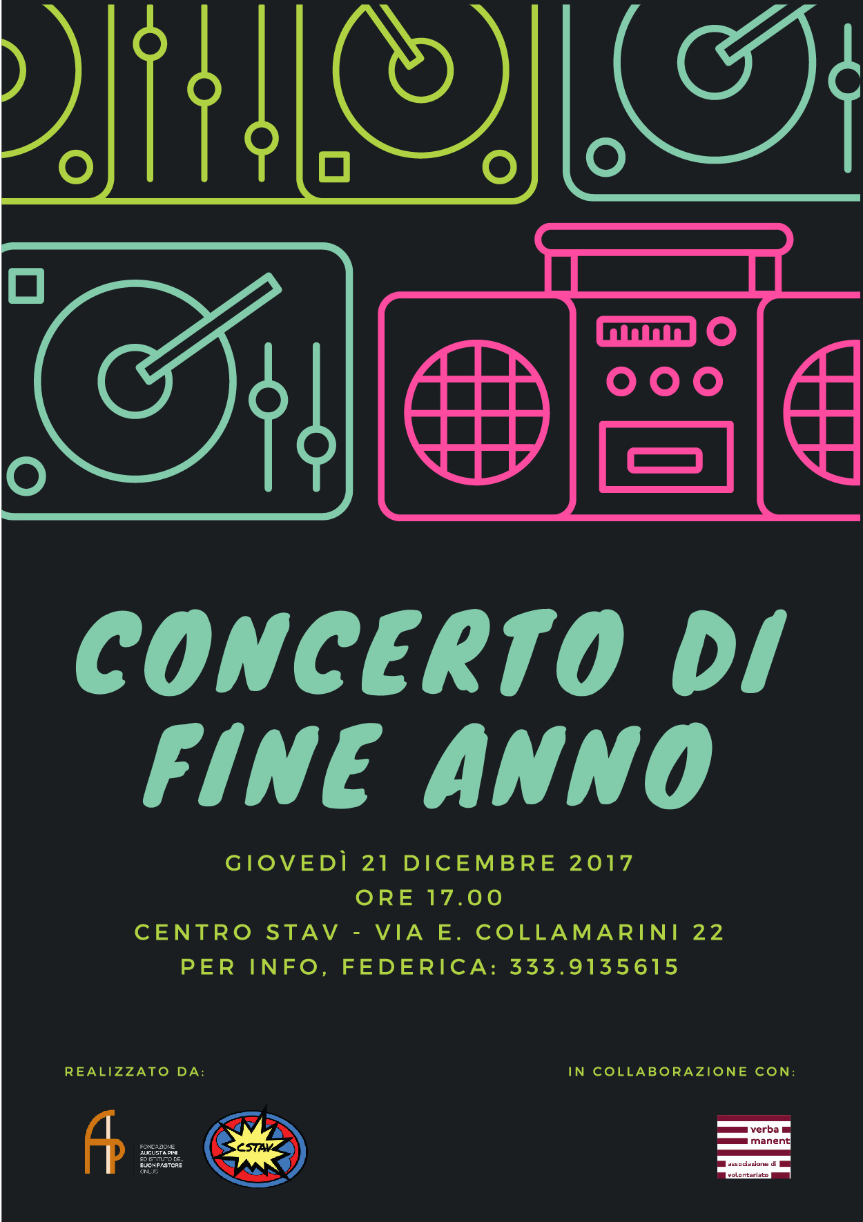 Festa di fine anno al Centro Stav