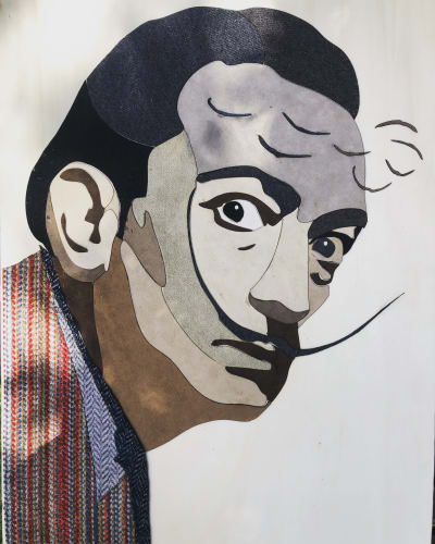 יצירת אומנות מבדים