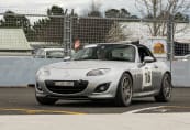John Karayannis and his NC on the dummy grid