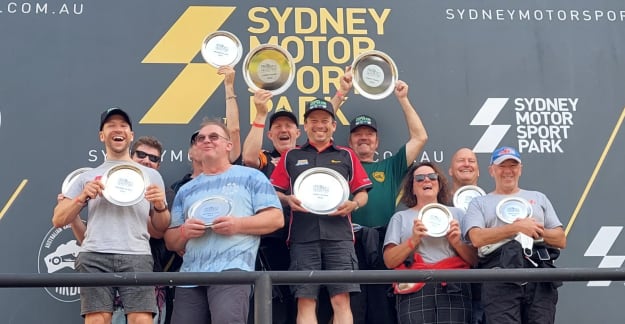 2022 NSW 6 Hour Relay Podium