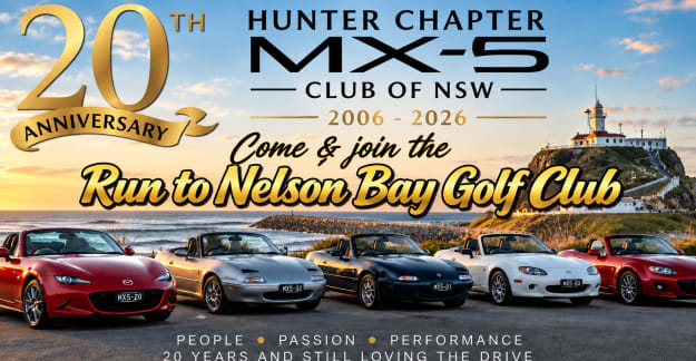 Zoom Zoom to the Hunter Chapter 20th Anniversary