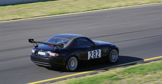 Daniel Gardner on the Gardner Circuit at Sydney Motorsport Park - photo by Rob Wilkins