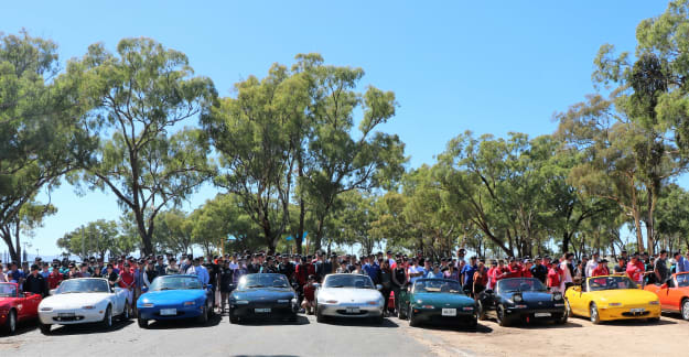 MX-5 30th Anniversary at Bathurst