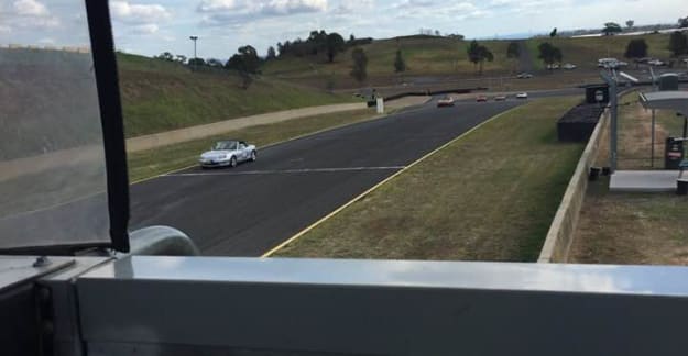 Flagging at MX-5 Club track days