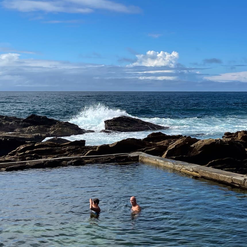 Blue Pools Bathing