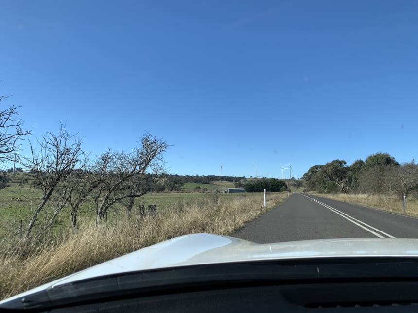 On the road to Goulburn