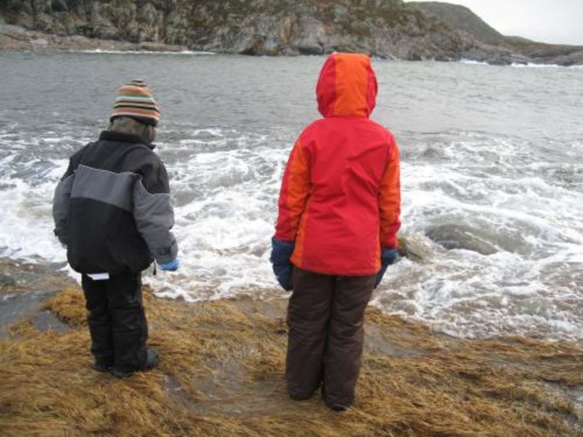 Rakkavika fiskeplass og tursti