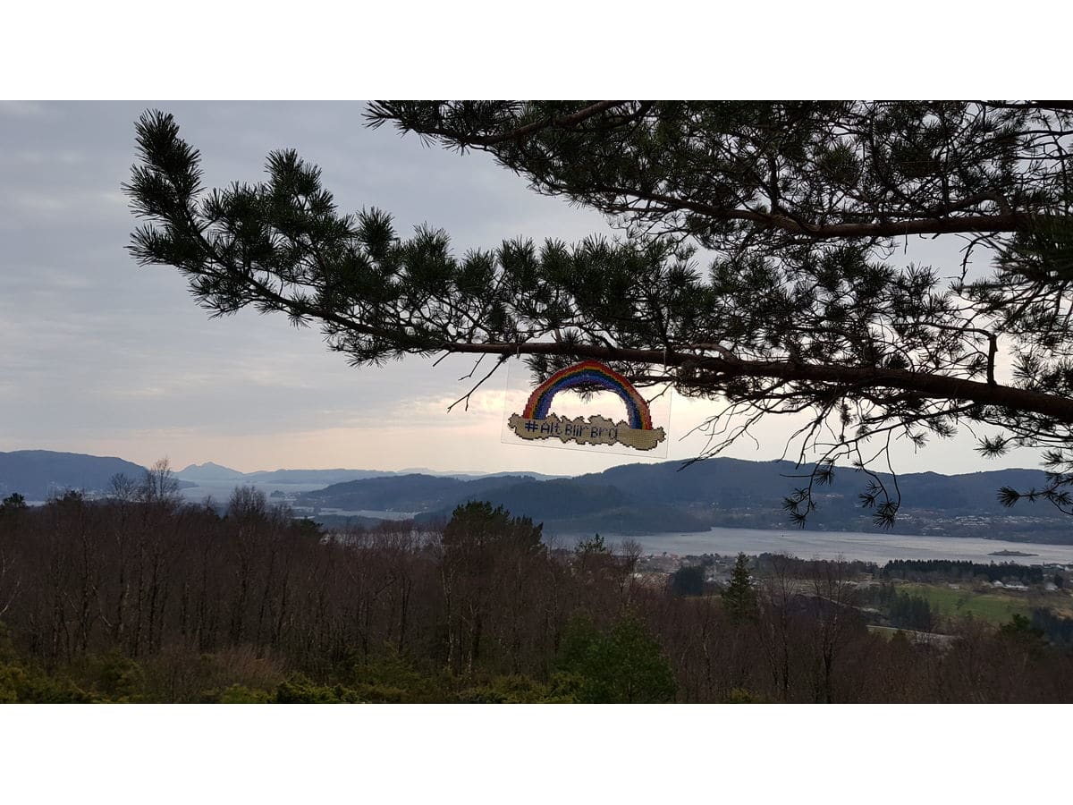 Tveitavarden Fra Alversund Kyrkje Alver Kommune