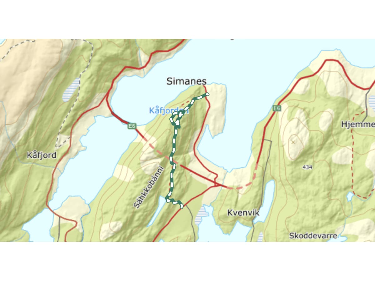 Sakkobadne Vandretur