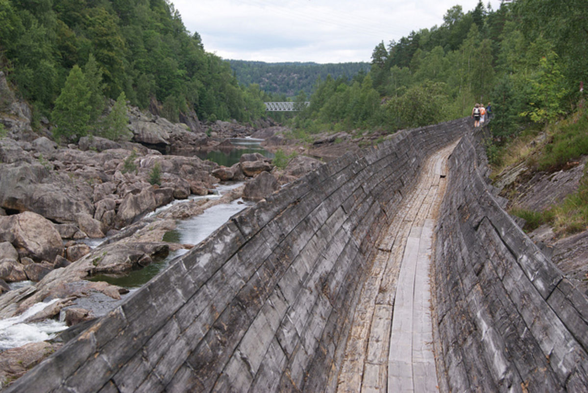Barnevennlig tur langs med Vennesla tømmerrenne!