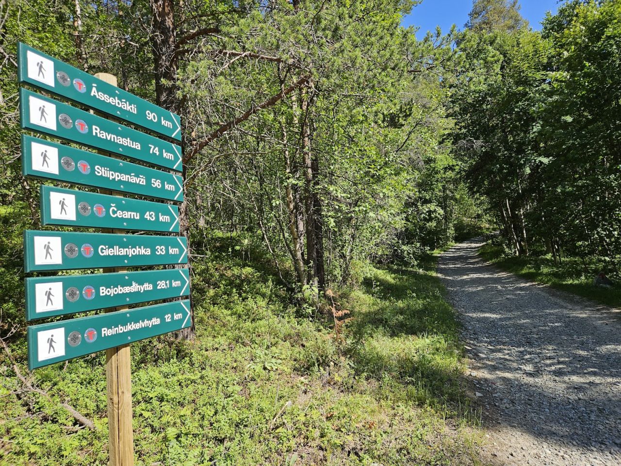 Fra sterelvdalen til reinbukkelvhytta ut no