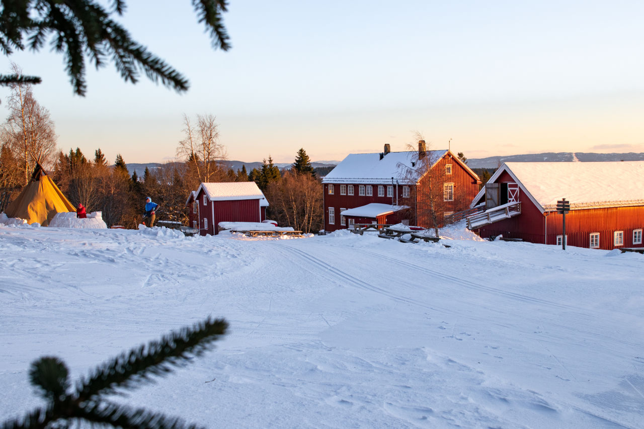 Skitur til Rønningen Gård fra Granåsen