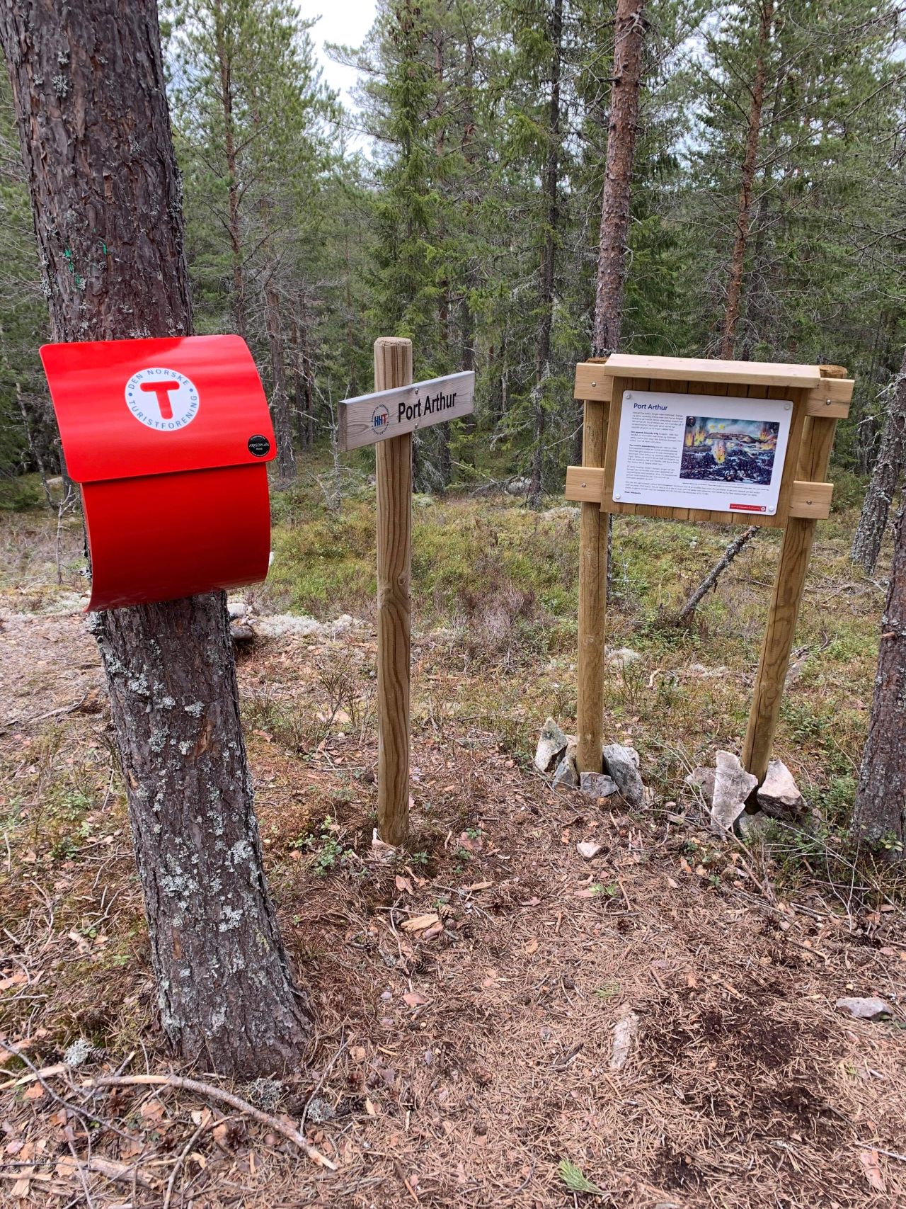 Port Arthur fra øst