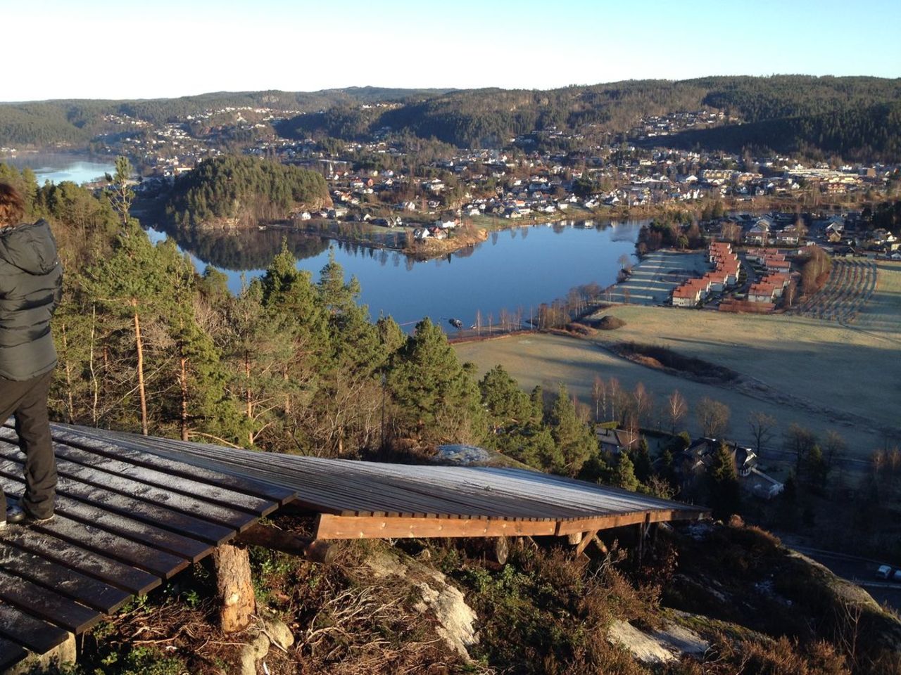 Variert tur via Skådane, Smååsan og Rampa (Vennesla)