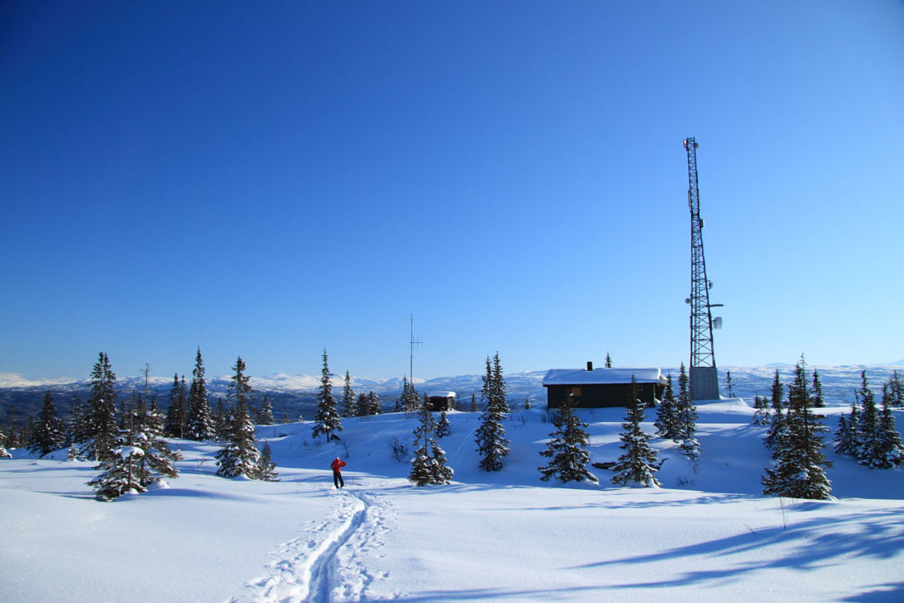 Storhaugen sett fra baksiden.