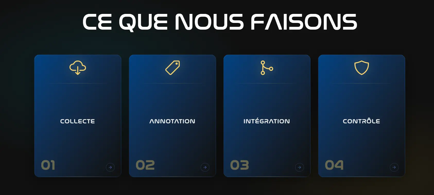 Section service du site heaven network