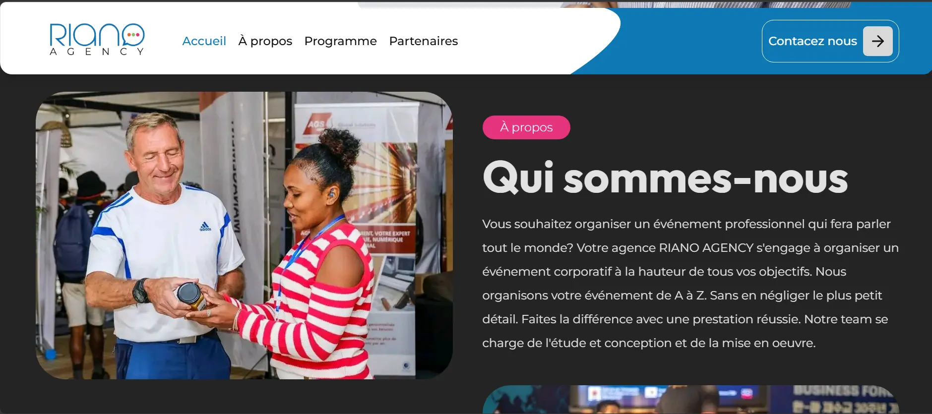 Agence professionnelle Riano Agency