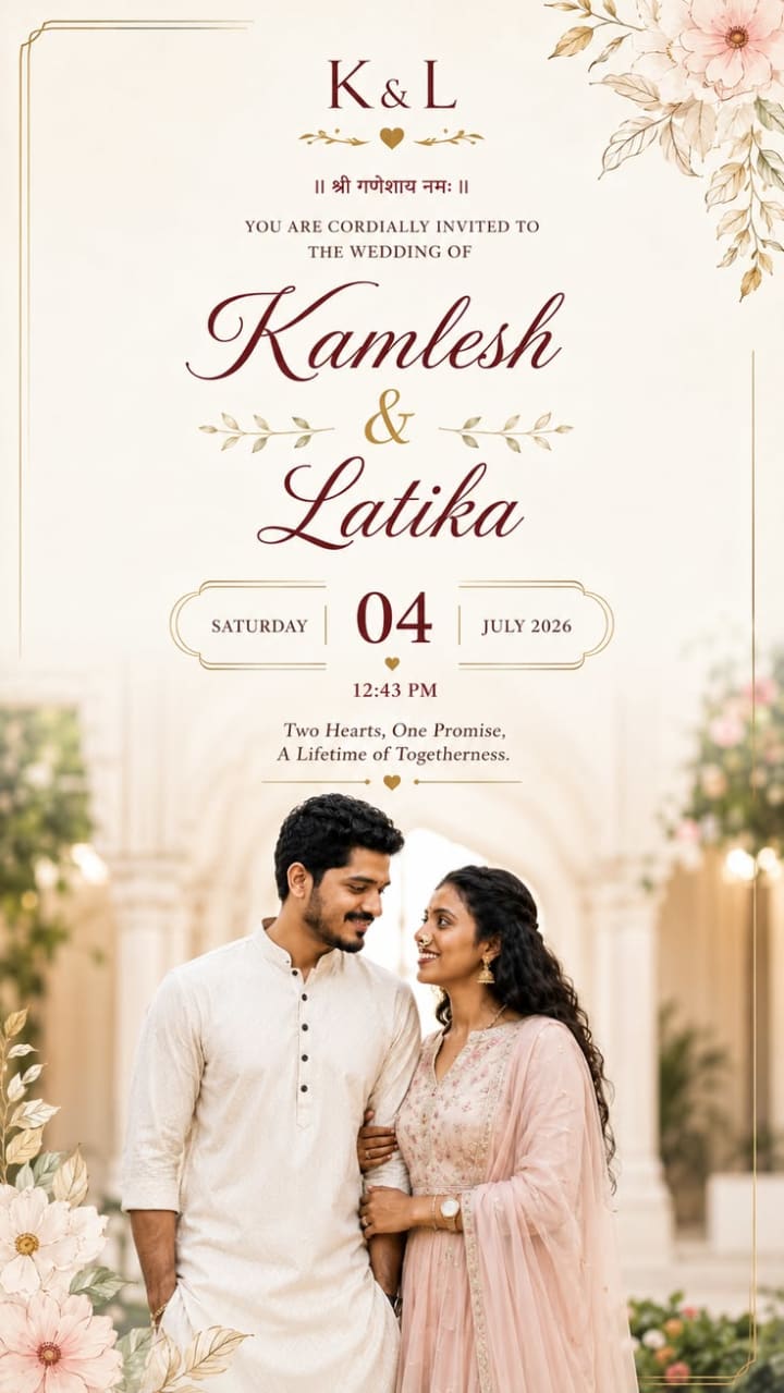 PhotoDesign1 wedding card