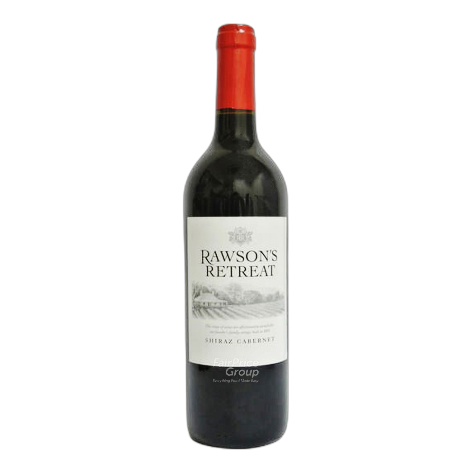 Rawson's Retreat Red Wine - Shiraz Cabernet bottle