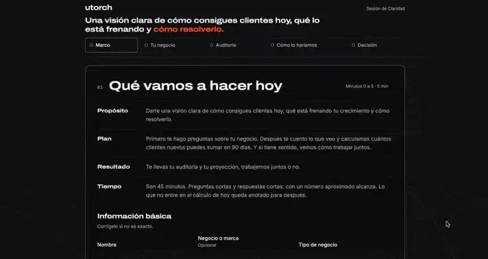 Hoja de estrategia