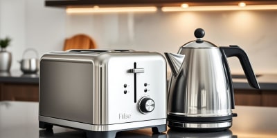 Stylish Toaster Kettle Set for Modern Kitchens