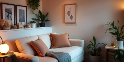 Cozy Small Bedroom Sofa Ideas