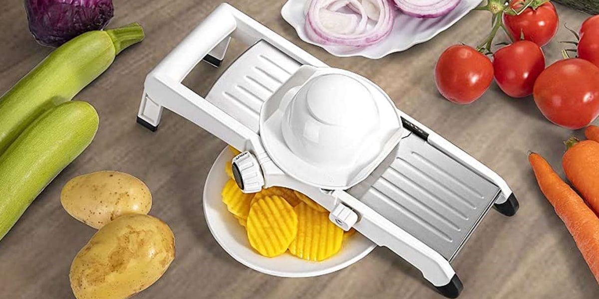 Best Home Slicer!  MANDOLINE SLICER Demo 