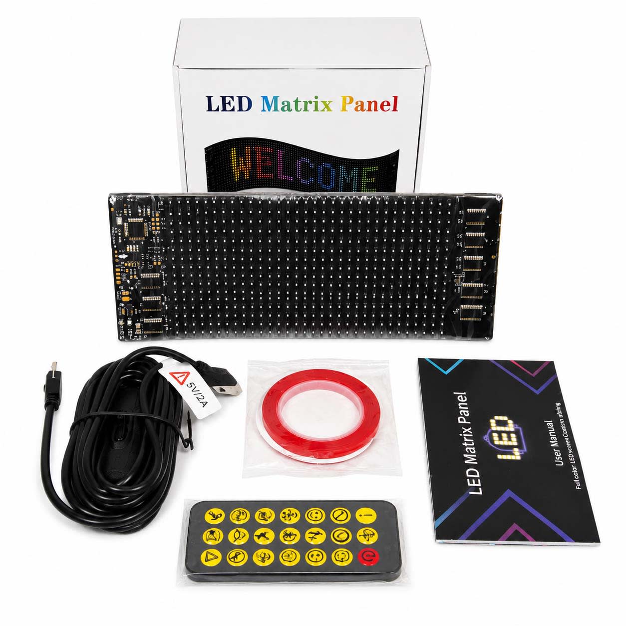 BẢNG LED MA TRẬN DẺO RGB