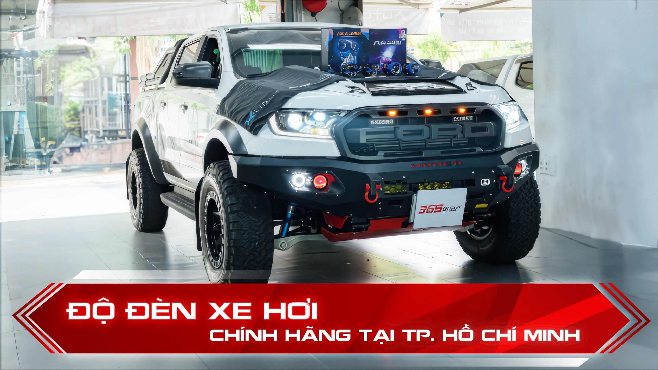 Độ đèn ô tô: tăng sáng an toàn, không chói xe ngược chiều