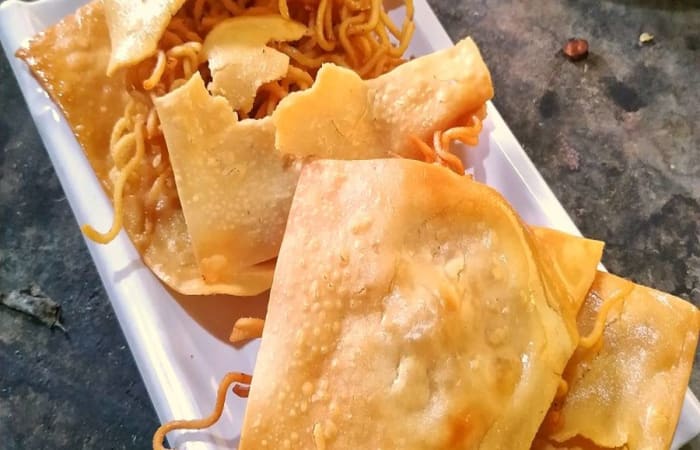 Resep Martabak Mi Kulit Pangsit Favorit Bunda