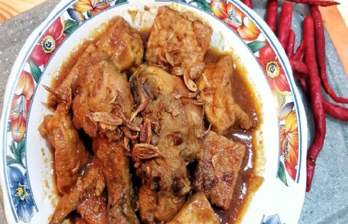 Resep Ayam Tempe Tahu Bumbu Bali ala Uti Resep Keluarga Rasanya Maknyus