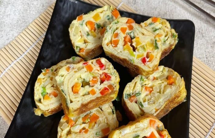 Resep Gyeran Mari  Telur Dadar Korea Mudah dan Praktis Dihidangkan