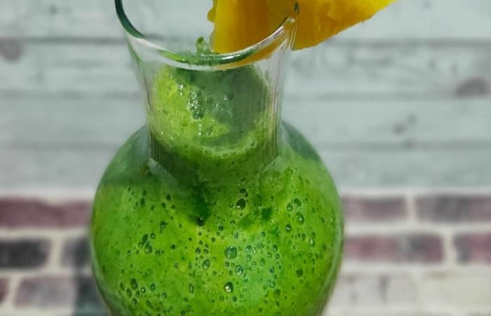 Resep Smoothies Sawi Nanas Mint Mudah dan Praktis Dihidangkan