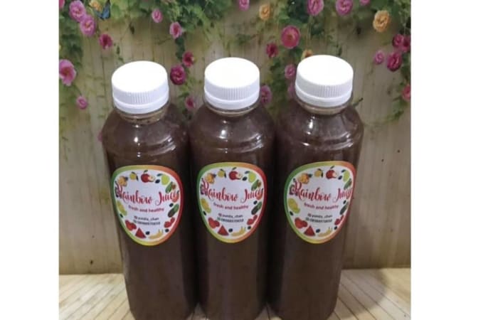 Resep Diet Juice Blackberry Blueberry Soursop Mango Pokchoy Mudah dan Praktis Dihidangkan