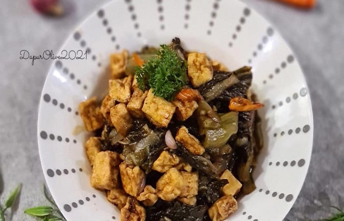 Resep Tumis Sayur Asin Dan Tahu Paling Mudah Dan Enak Cek Resep