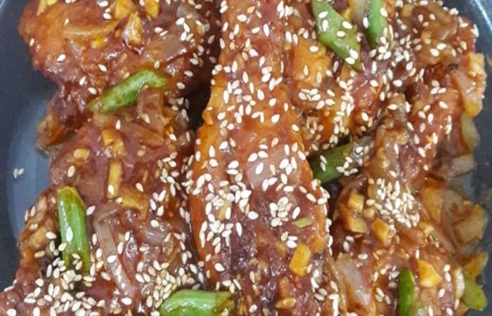 Resep Ayam Gr Tepung Saos Sambal Gochujang Rasanya Maknyus