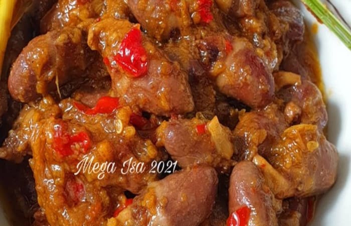 Resep Krengseng Jantung Ayam Favorit Bunda
