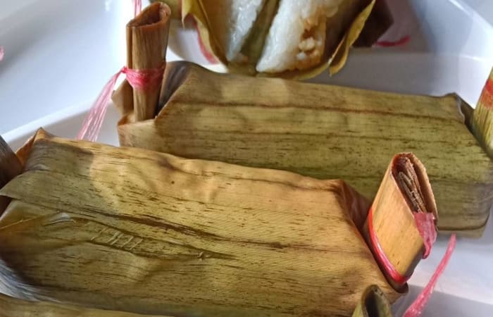 Resep Lontong Isi  Aremarem mpasi  Bulan Dengan Bahan Sederhana