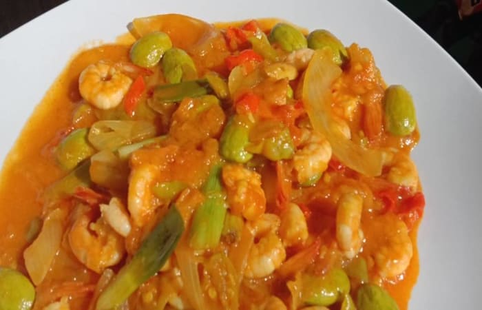 Resep Udang Petai Sambal Tempoyak Rasanya Maknyus